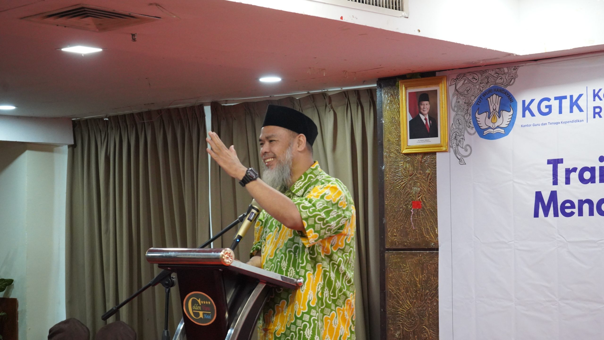 Plt Kepala Kantor GTK Kepri, Dr. Hos Arie Rhamadhan Sibarani, S.H., M.H.,